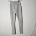 NWOT RARE Daisy Gray Taupe Zip-Up Front Stitch Design Leggings Nylon Spandex S