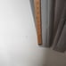 NWOT RARE Daisy Gray Taupe Zip-Up Front Stitch Design Leggings Nylon Spandex S