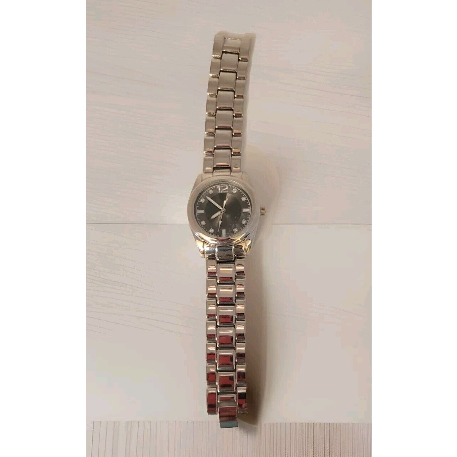 Men's Accutime Corp Watch WM042215 Stainless Steel