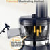 Cold Press Juicer, ZASMIRA Juicer Machines