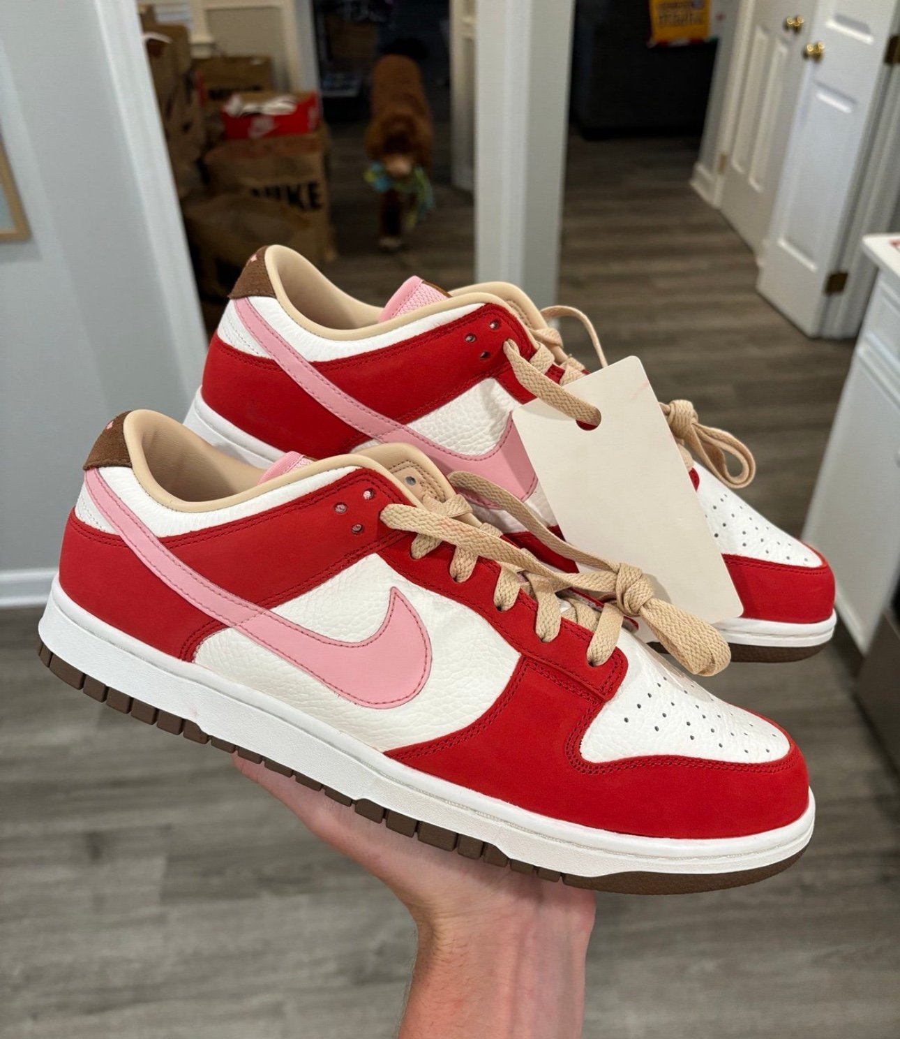 Nike Dunk Low Premium 'Bacon' Men's Size 12.5 Low-Top Sneakers BRAND NEW!