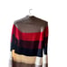 Ann Taylor Wool Blend Medium, Petite Stripe Blocked Sweater