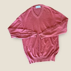 Equipaggiamenti V-Neck Cotton Sweater Sz S