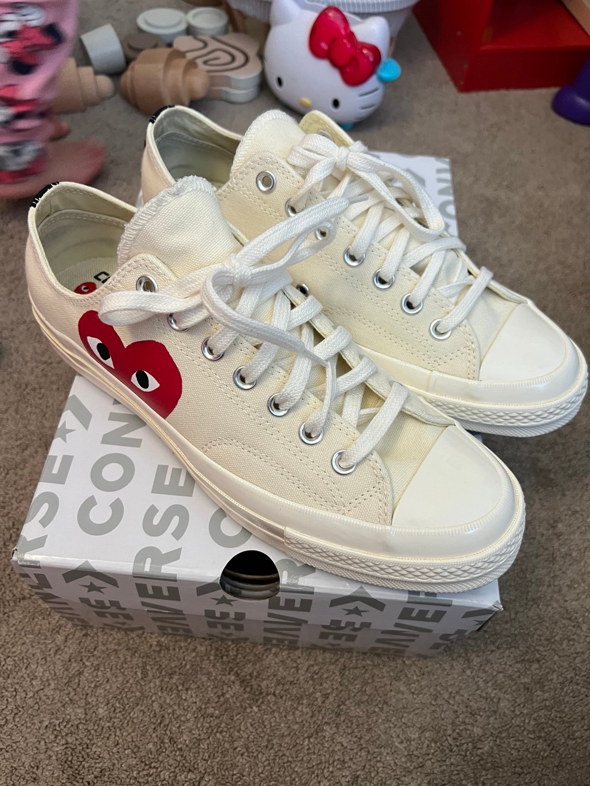 Converse comme des garçons men’s sz 9
