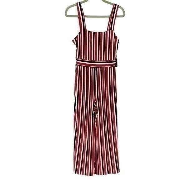 Express black, white & red striped jumper NWT medium