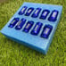 D1 Spec Racing Lug Nuts M12 x 1.50 Pack of 20 Blue Lug Nut Brand New JDM