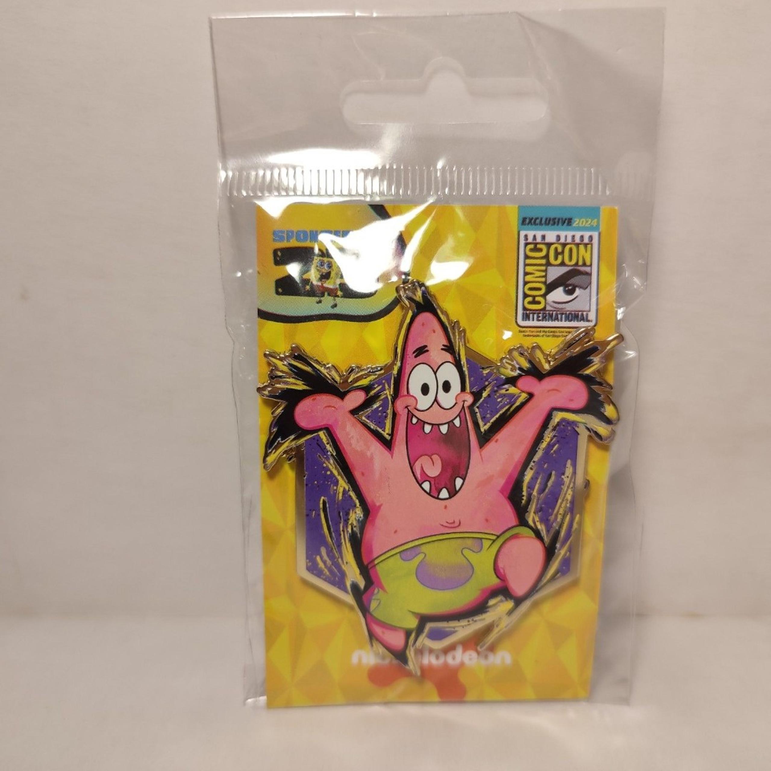 Spongebob Squarepants Patrick Star Painterly Series Enamel Pin Official Badge
