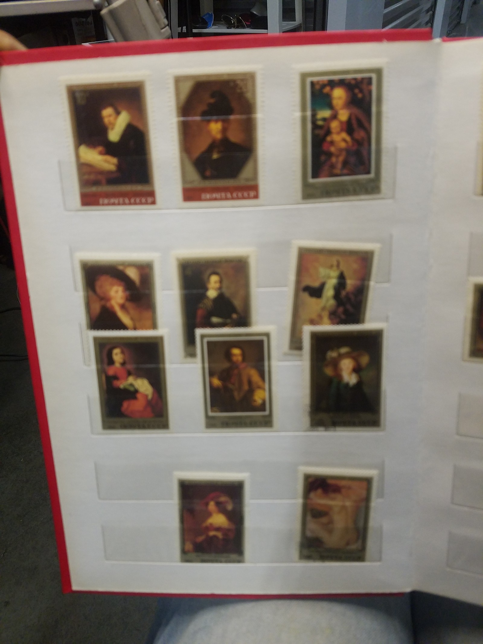 Mint condition collector stamps