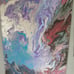 Fluid art painting
