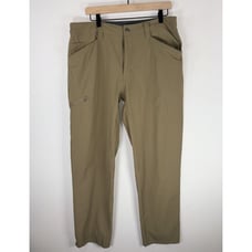 Patagonia Mens Pants Khaki Cargo Nylon Lightweight Casual Hiking Outdoor 36x31