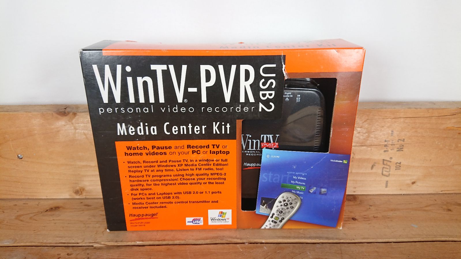 TV Tuner Video Recorder Media Center Kit