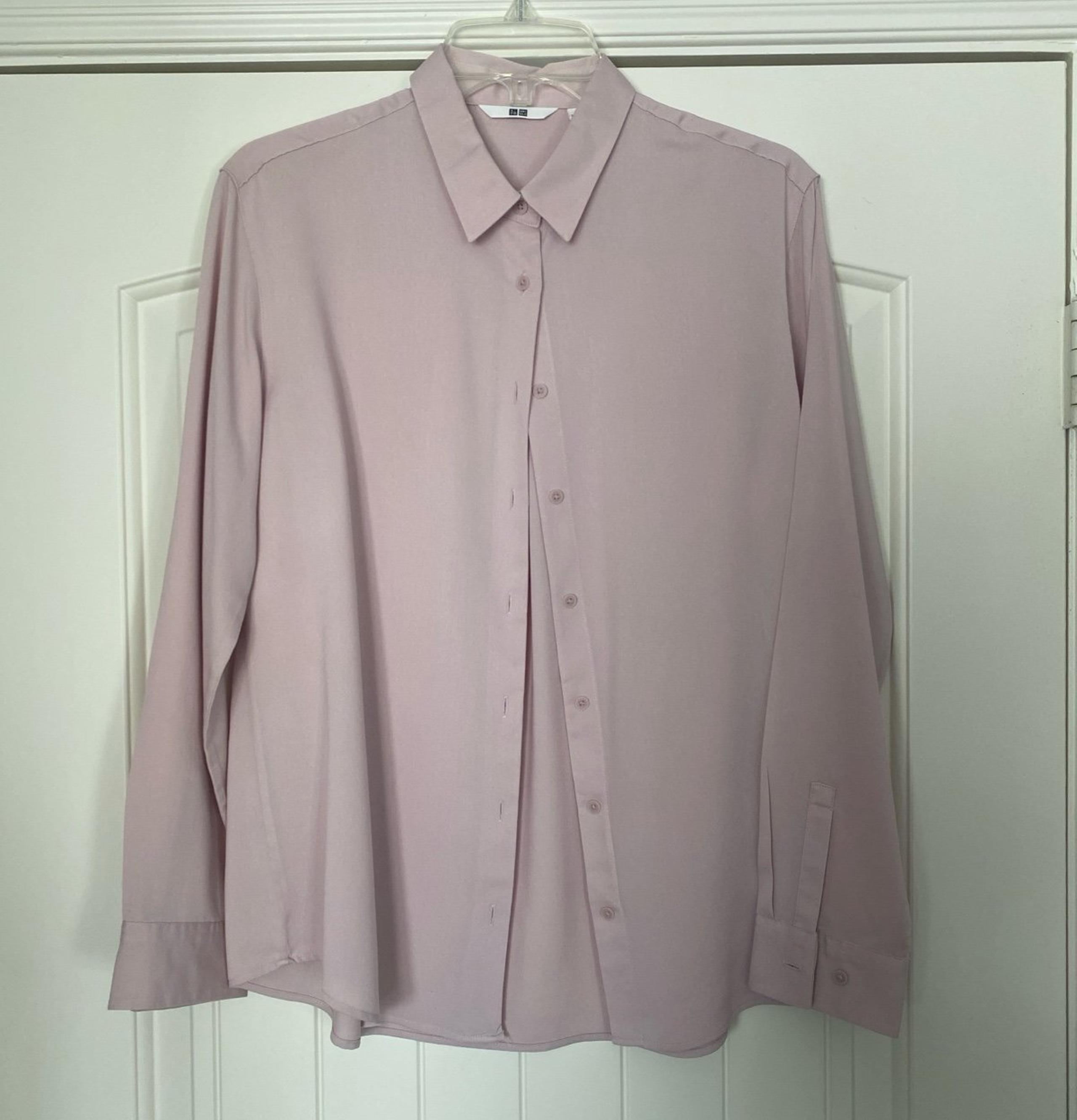 Uniqlo Pink Button Down Shirt