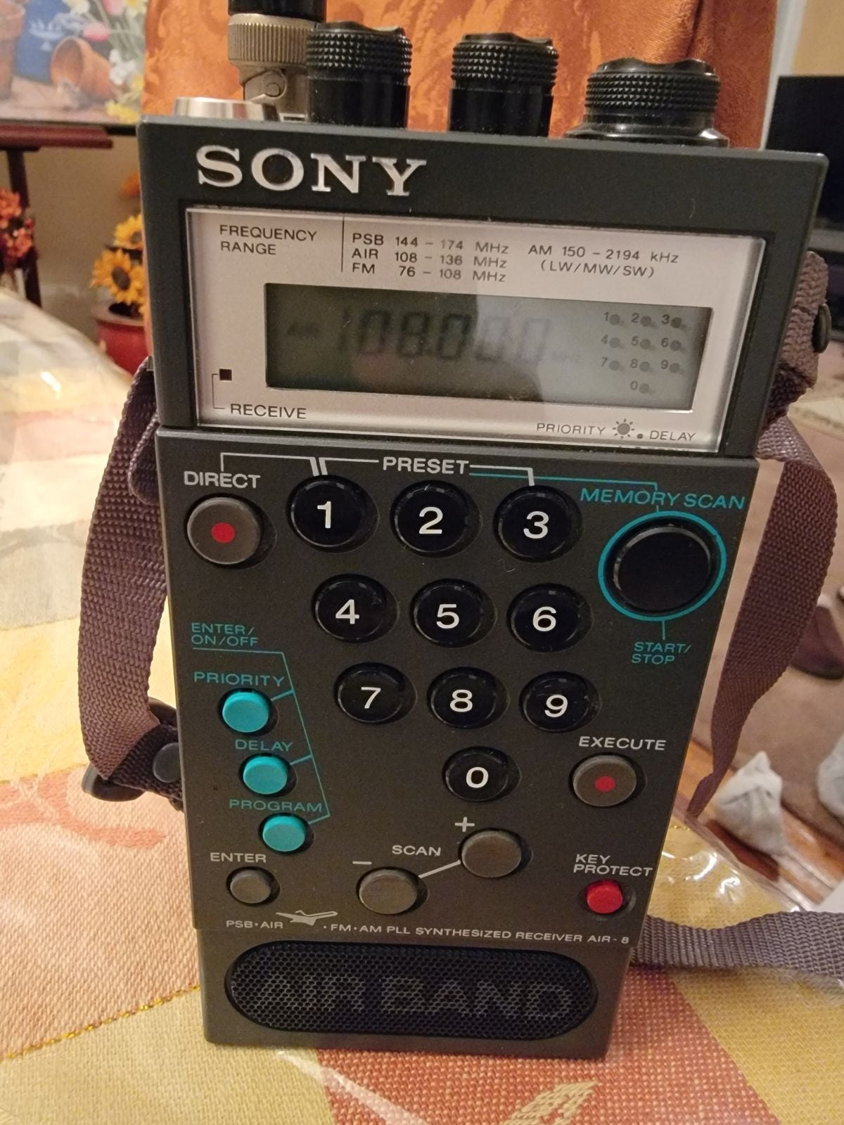 Sony PSB Air8 AM-FM Synthesized Reciever