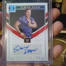 2023 Wwe Impeccable Immortal Ink Simon Dean 12/25