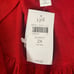 J. Jill Scarlet Red Cardigan Sweater Women's Plus Size 2X Cotton Rayon Blend NWT