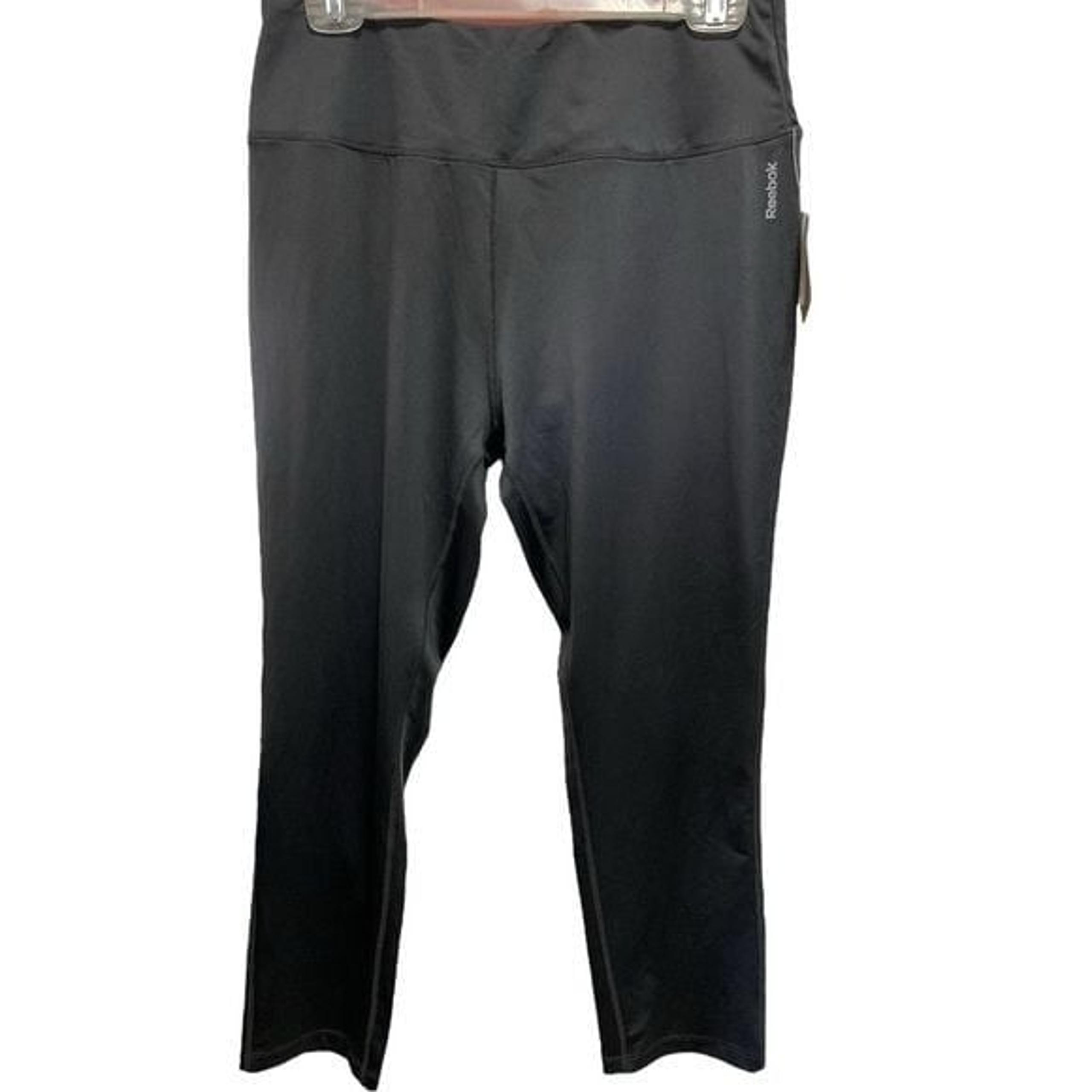 NWT Reebok Women’s Gray Activewear Leggings Size XL