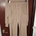 Xs XCVI wearables I taupe casual outfit zip up Hoodia and cotton boot cut pants