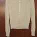 Xs XCVI wearables I taupe casual outfit zip up Hoodia and cotton boot cut pants