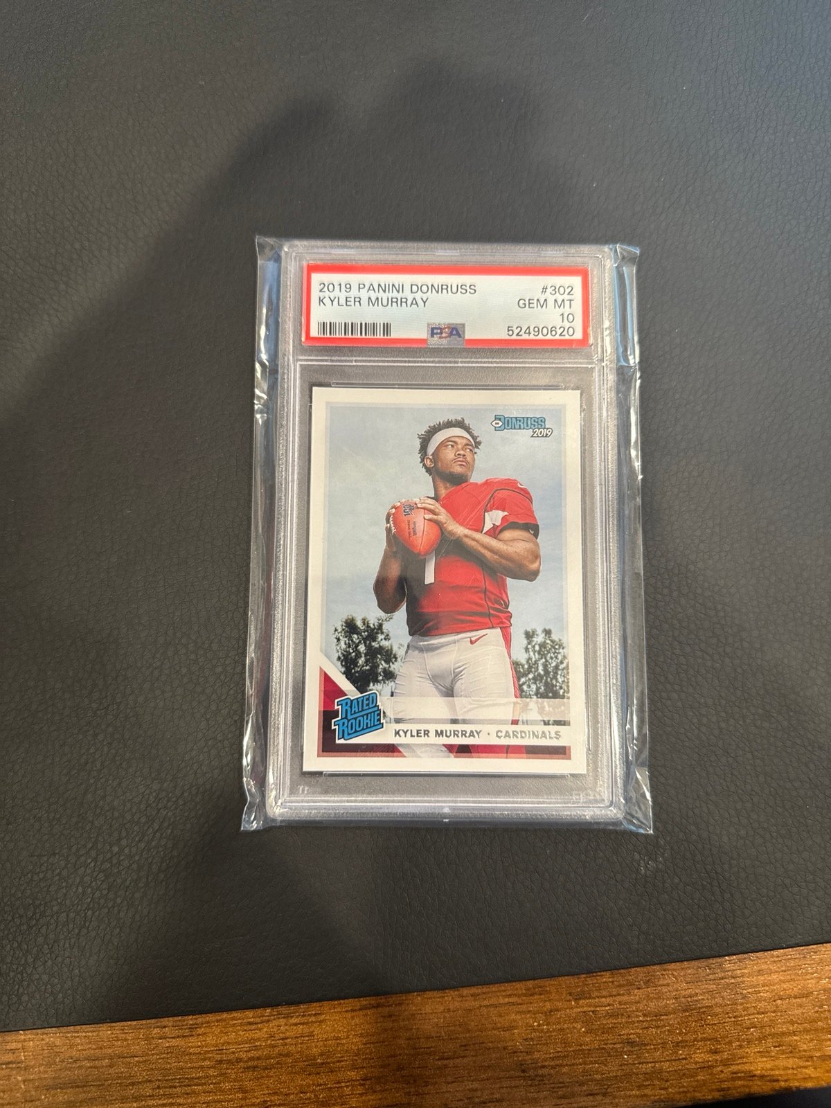 2019 Kyler Murray Panini Donruss Rated Rookie #302 RC PSA 10 Cardinals