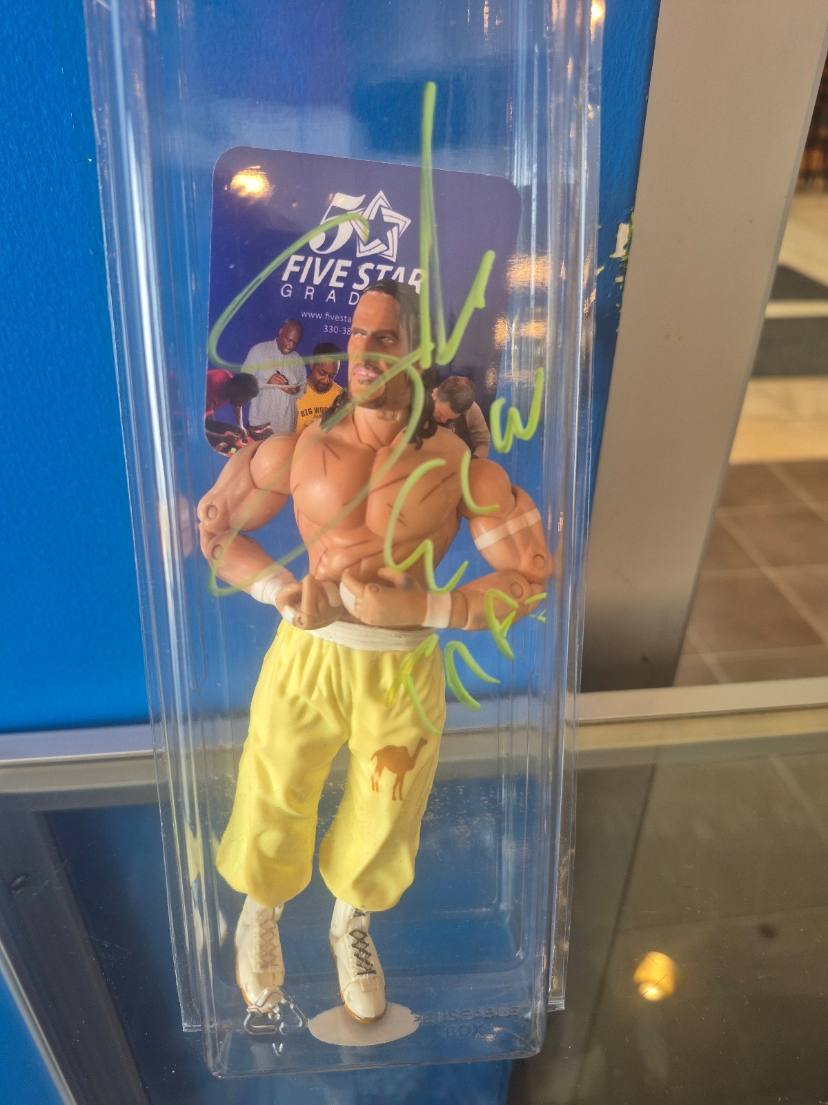 Sabu Autographed TNA Wrestling Action Figure
