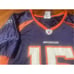 NFL Womens Denver Broncos 15 Tebow Football Jersey! Large