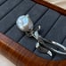 Multiple use baroque pearl fireball rose shape brooch/pin