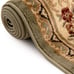 5' x 5' New Area Rug Green H 53882 Home Decorative Art Soft Carpet Collectible