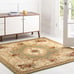 5' x 5' New Area Rug Green H 53882 Home Decorative Art Soft Carpet Collectible
