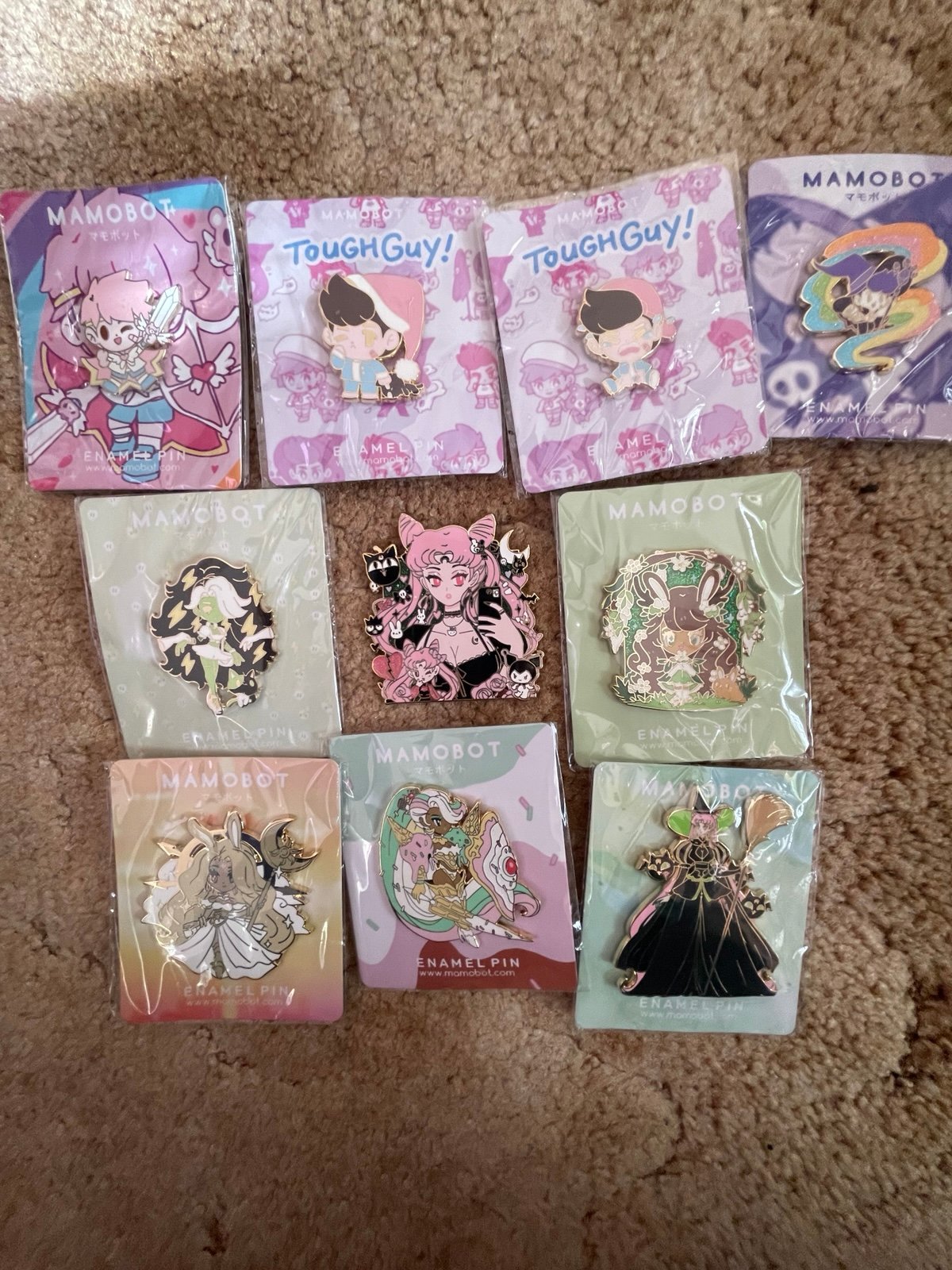 Mamobot Pin Lot