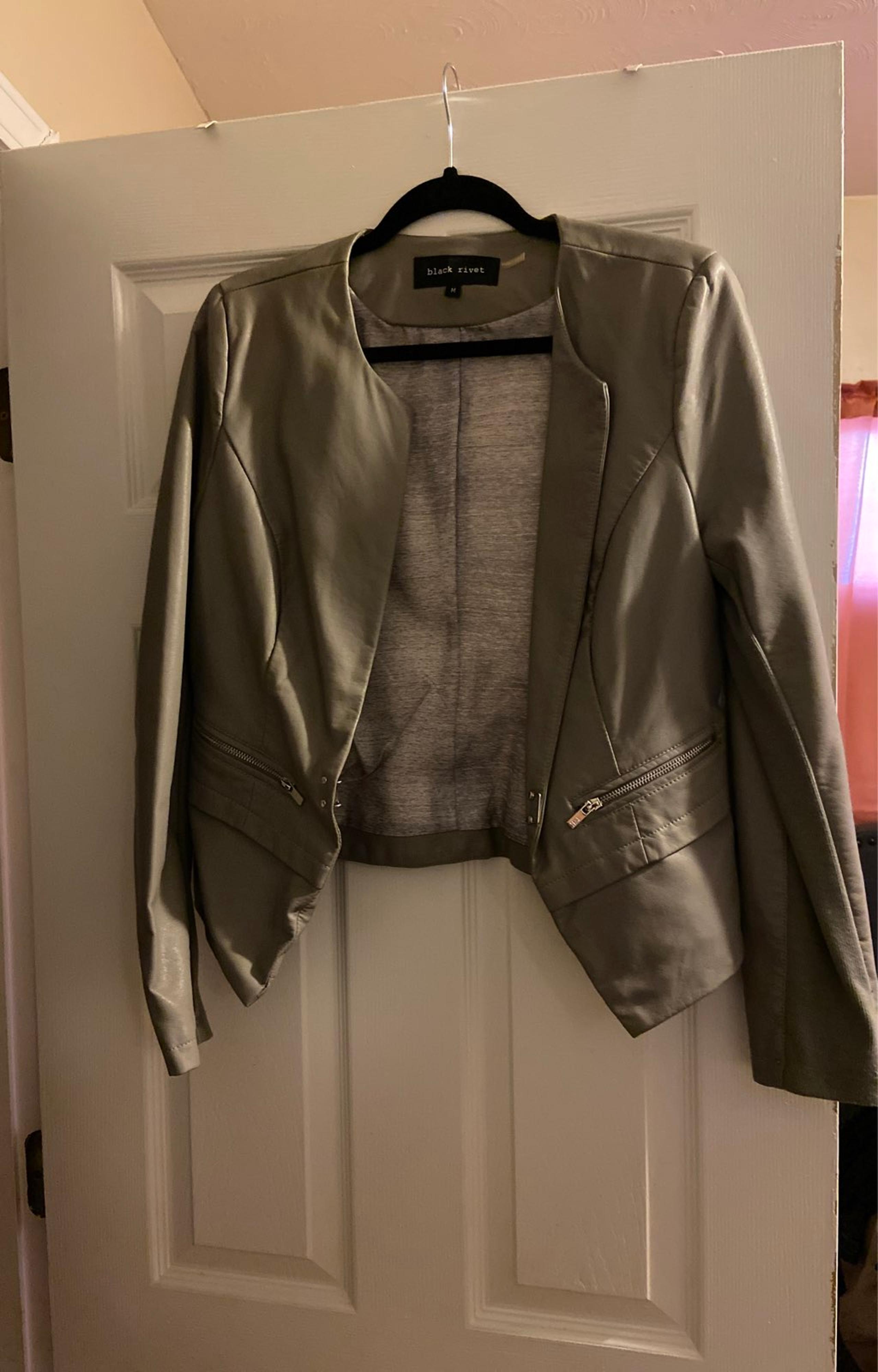 womens leather jacket