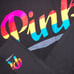 Pink S rainbow listing