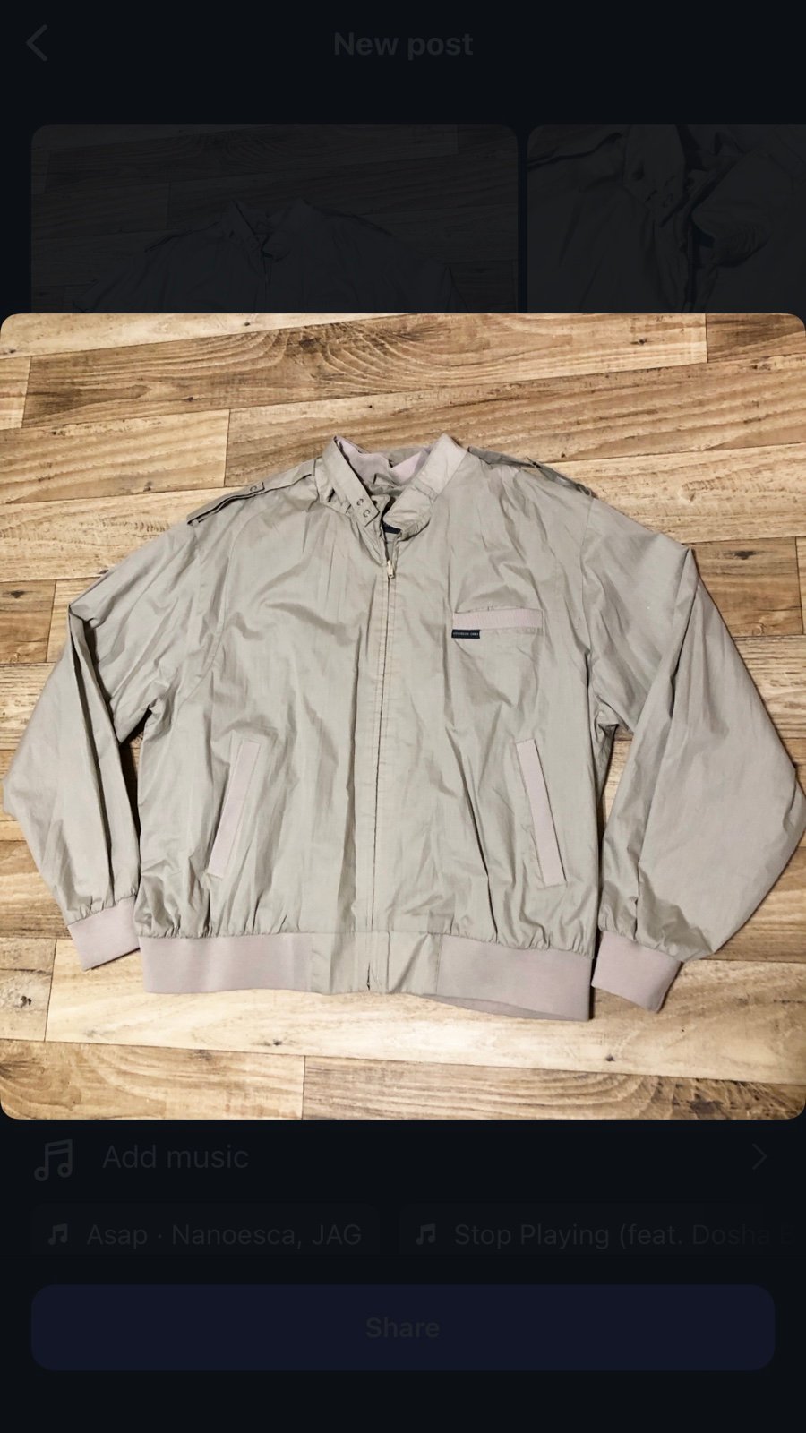 Vintage Members Only bomber jacket size 2XL 35