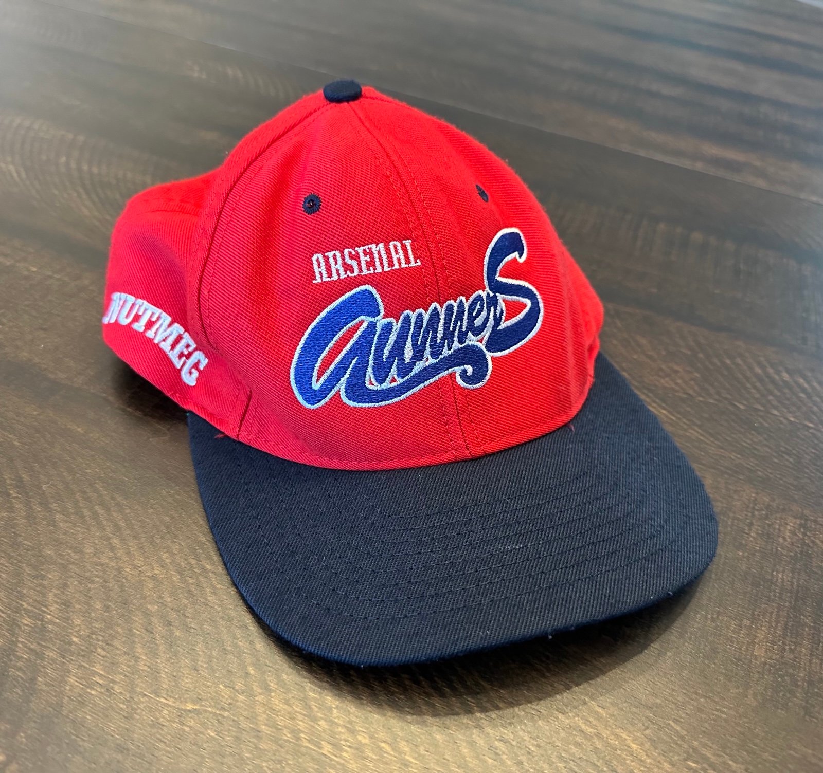 VTG Arsenal Gunners Nutmeg Snap Back Hat