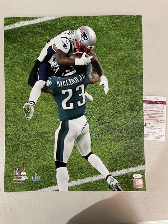 Rodney McLeod Jr signed autographed Philadelphia Eagles SBLII 16x20 photo JSA