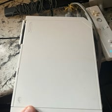 Wii Console with Remote Sensor Cords Nunchuck Tested and Working