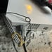Wii Console with Remote Sensor Cords Nunchuck Tested and Working