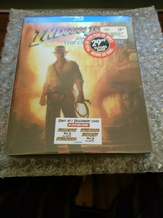 Indiana Jones Blu Ray Canada Steelbook