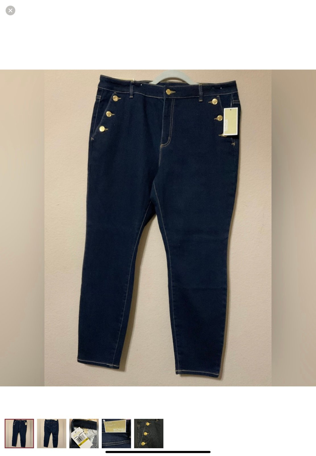 G- Michael Kors Dark Blue Denim Jeans