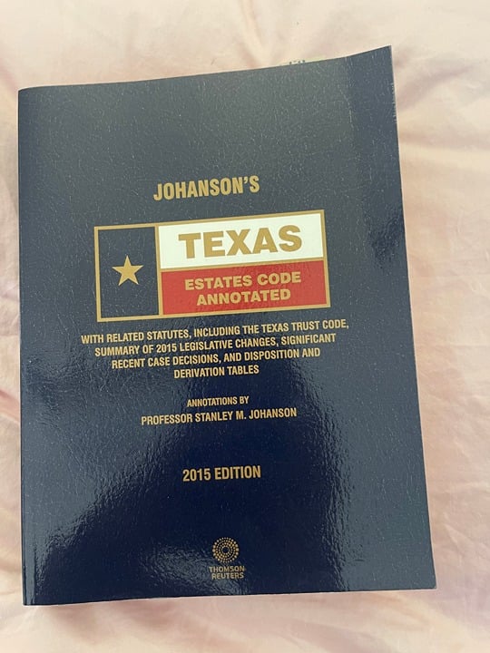 Johanson's Texas Estate Code