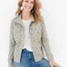 Chicos Size 0 Beaded Utility Jacket