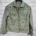 Chicos Size 0 Beaded Utility Jacket