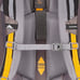 High Sierra Pathway Internal Frame Hiking Backpack, Black/Slate/Gold, 60L