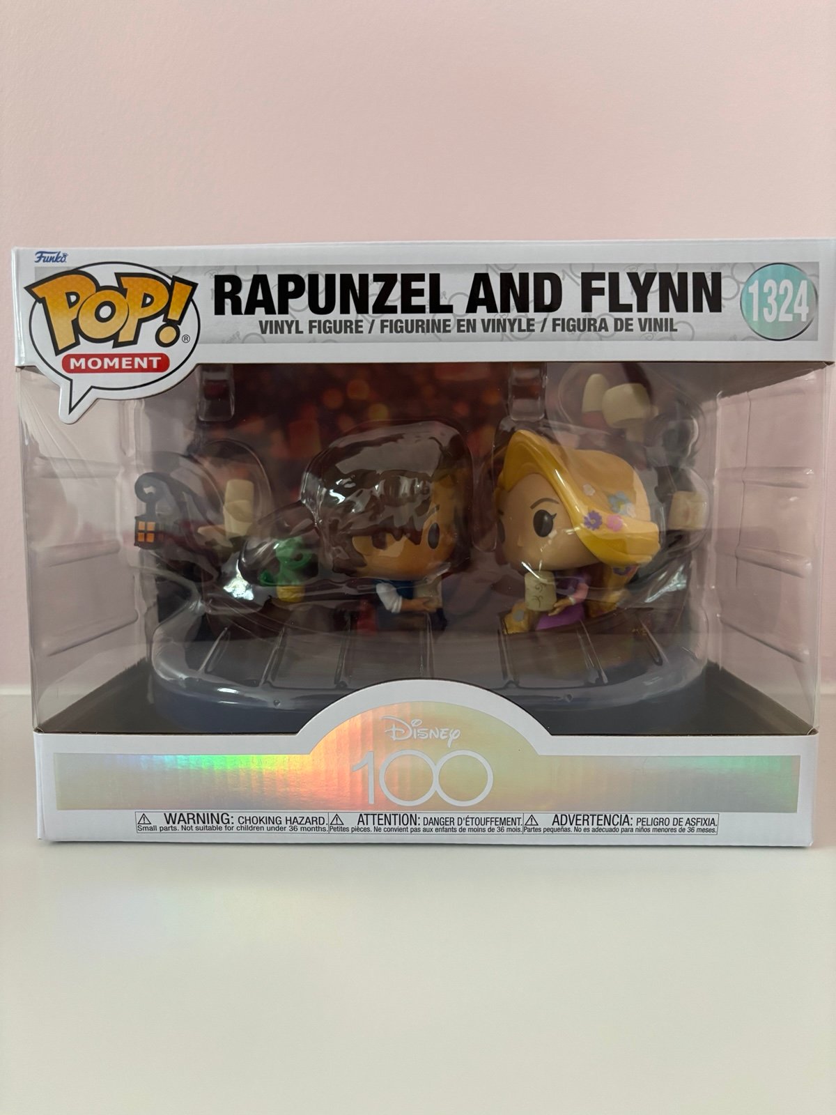 Funko Pop! Moment Tangled Rapunzel and Flynn Disney 100 #1324