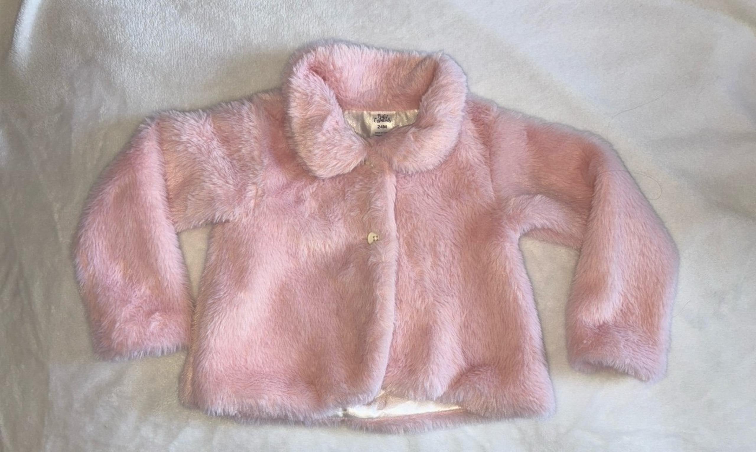 Baby Girl Pink Dress Jacket