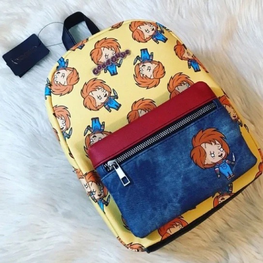 Horror Chucky All Over Print Mini Backpack