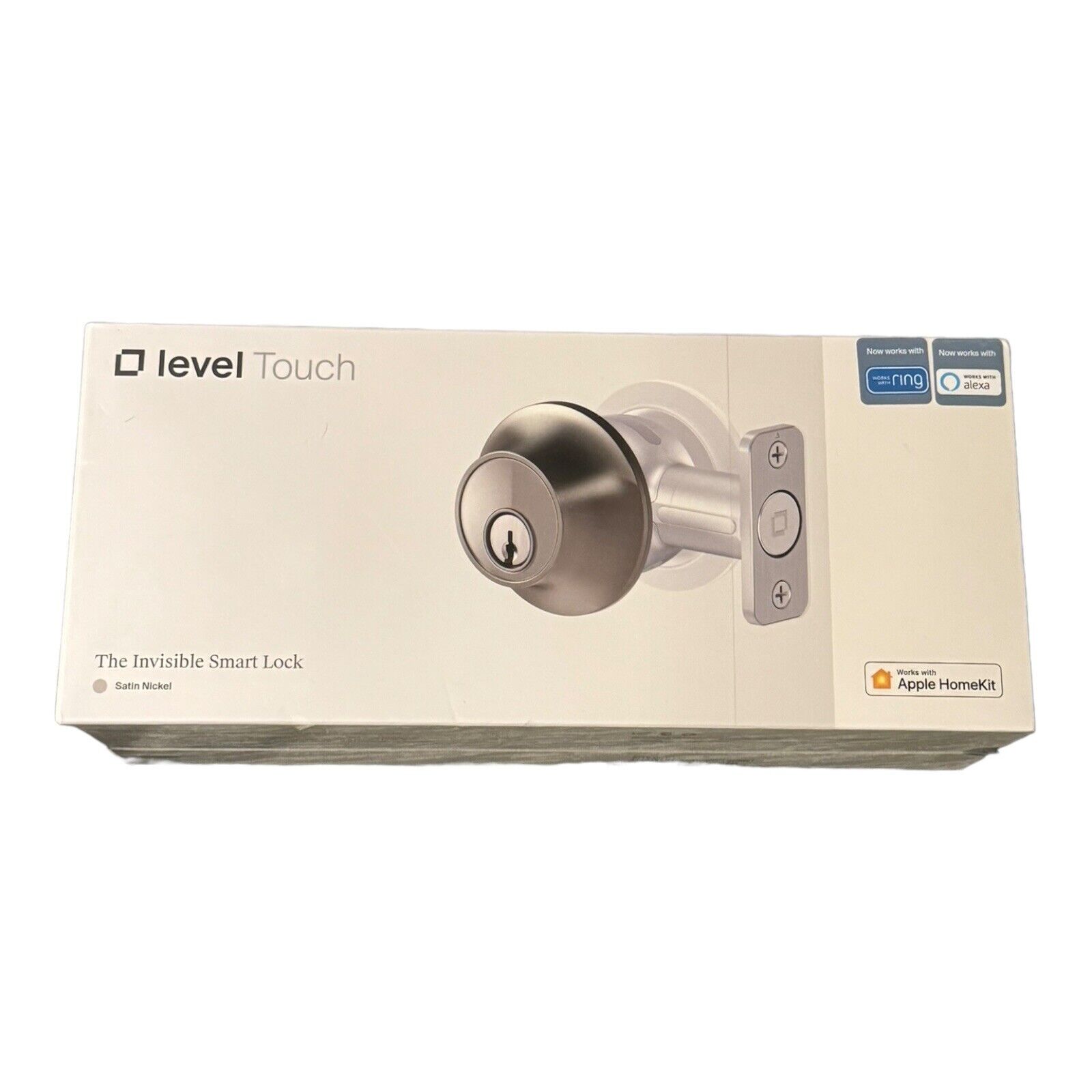 Level Touch Edition Model B2 C-L12U Invisible Smart Door Lock Satin Nickel NEW!