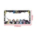 Brand New Universal 2PCS Anime Sailor Moon ABS Plastic Black License Plate Frame