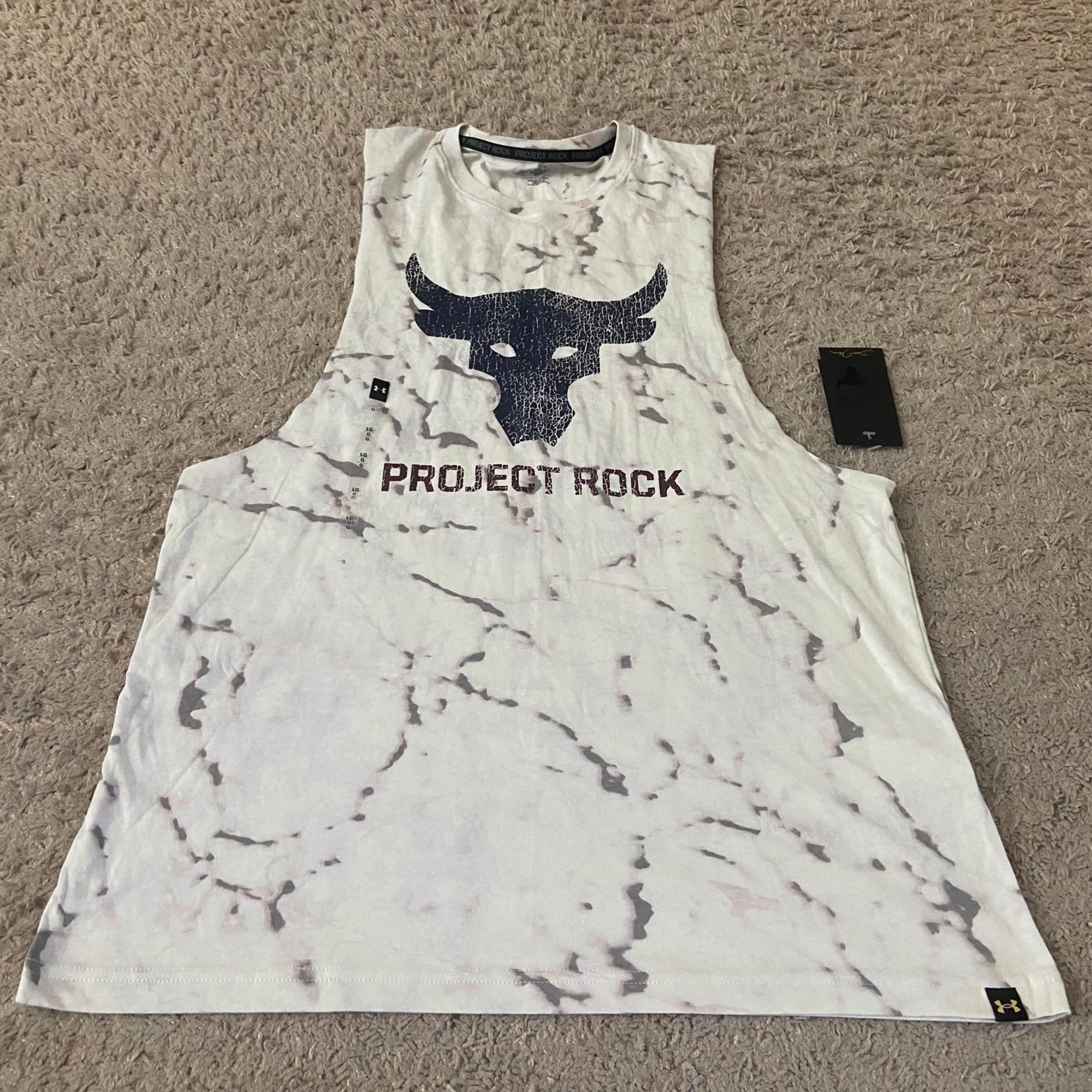 Men's Under Armour Project Rock Brahma Bull Muscle Tank Top