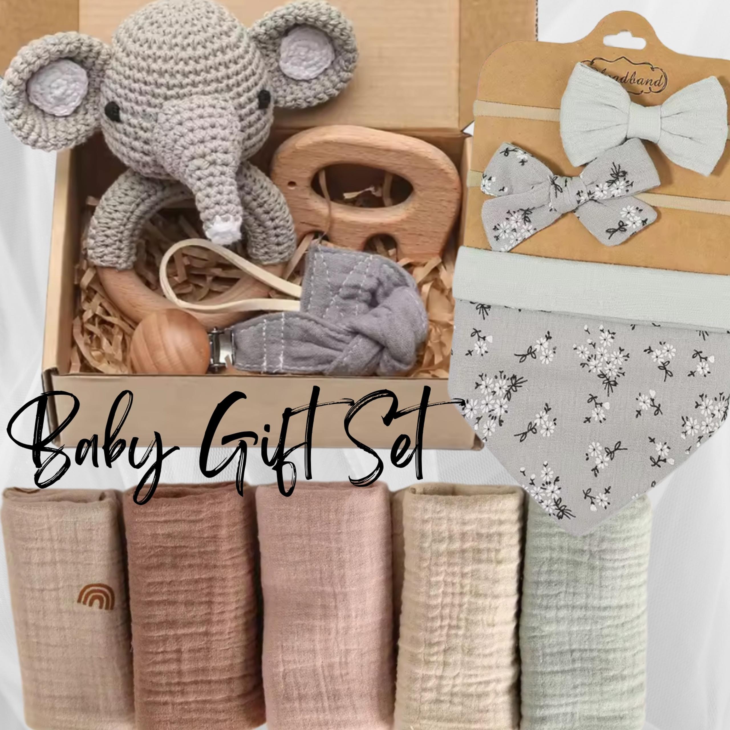 Baby 5pc Gift Set | Elephant | New
