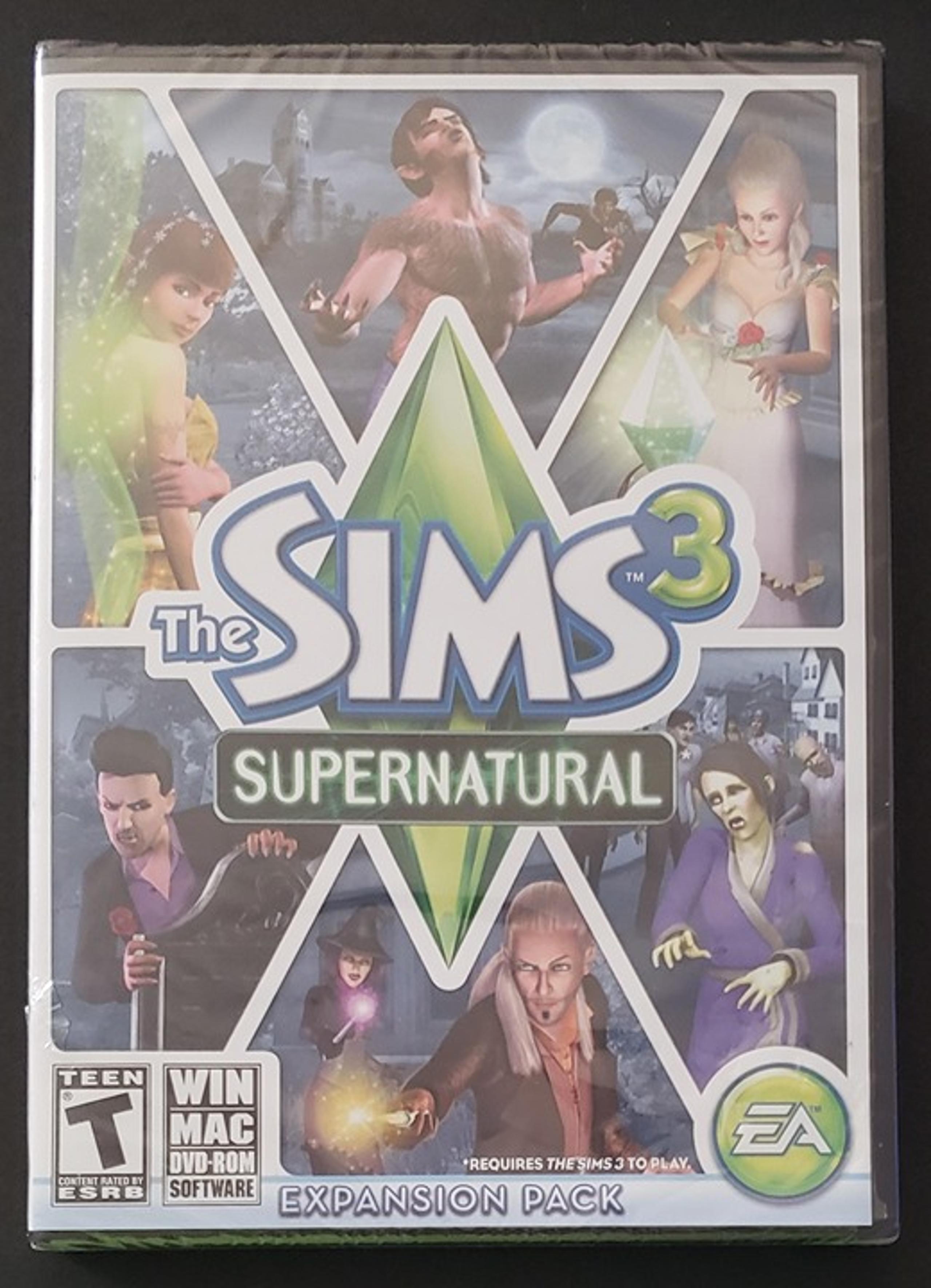 The Sims 3: Supernatural (2012) Expansion Pack | BRAND NEW/UNOPENED